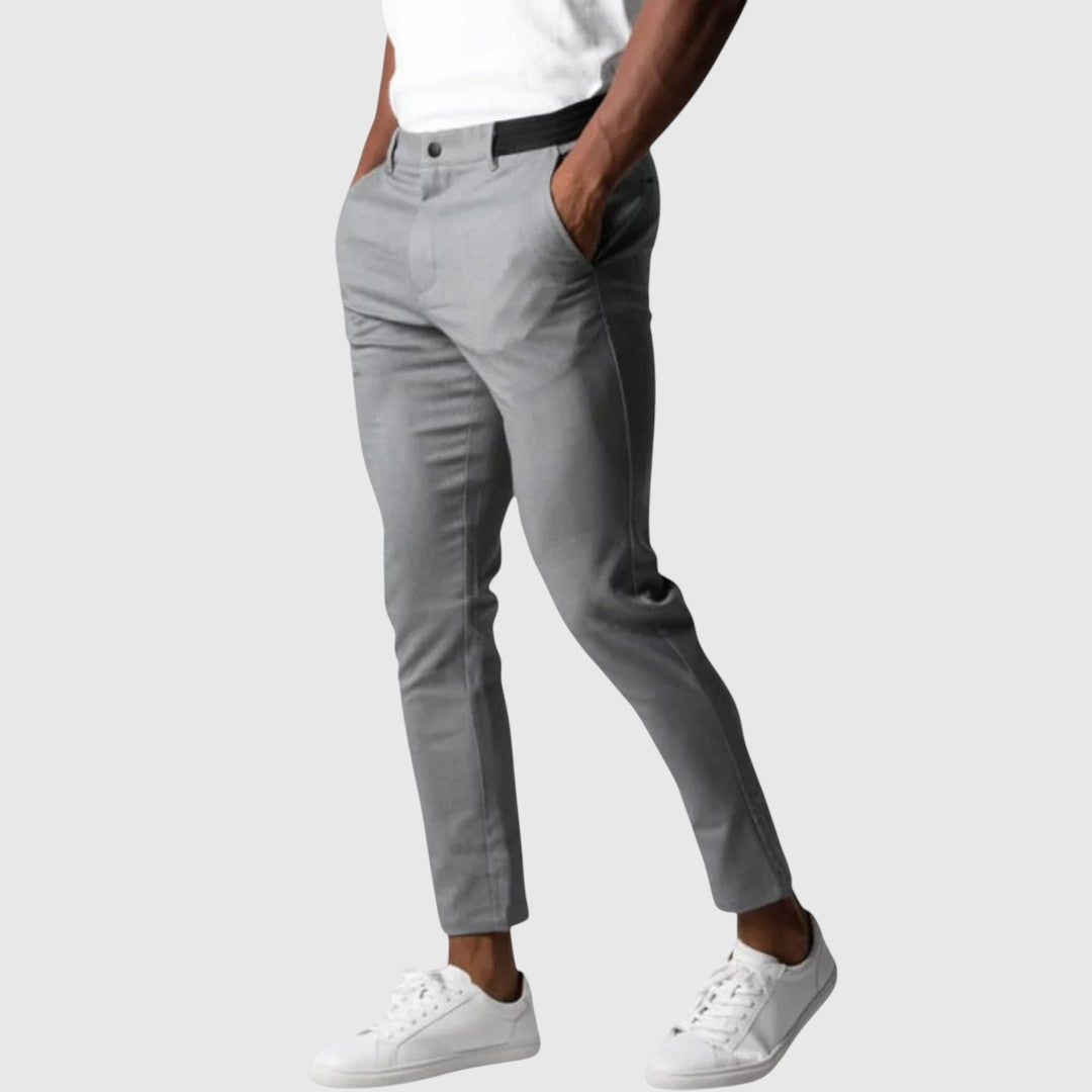 Roman | Kalhoty Elio stretch z bavlny