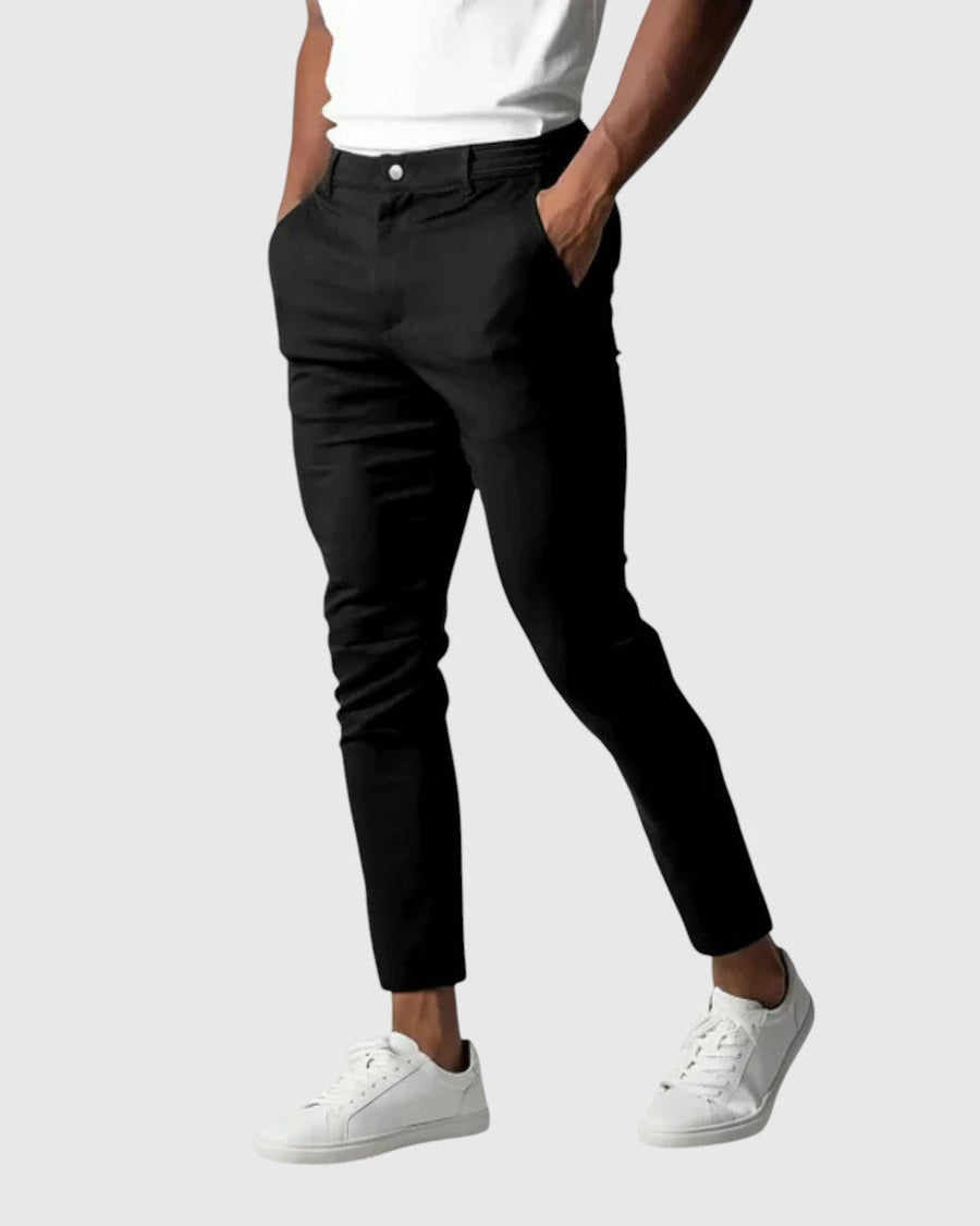 Roman | Kalhoty Elio stretch z bavlny