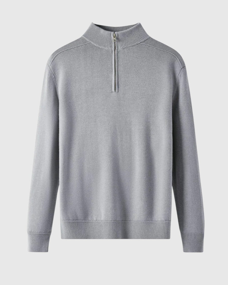 Přemysl | Svetr se zipem z merino vlny Capri