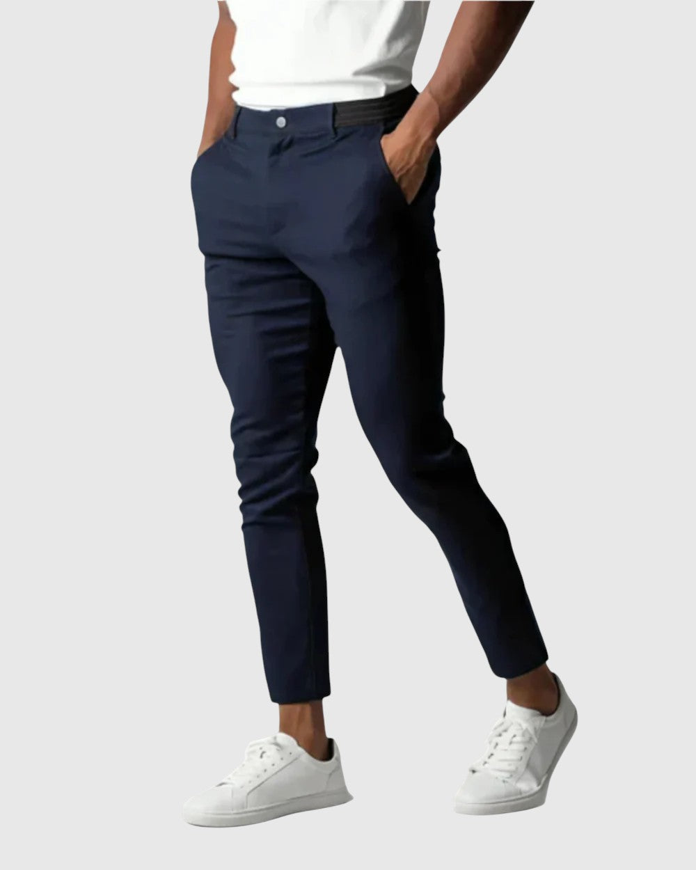 Roman | Kalhoty Elio stretch z bavlny