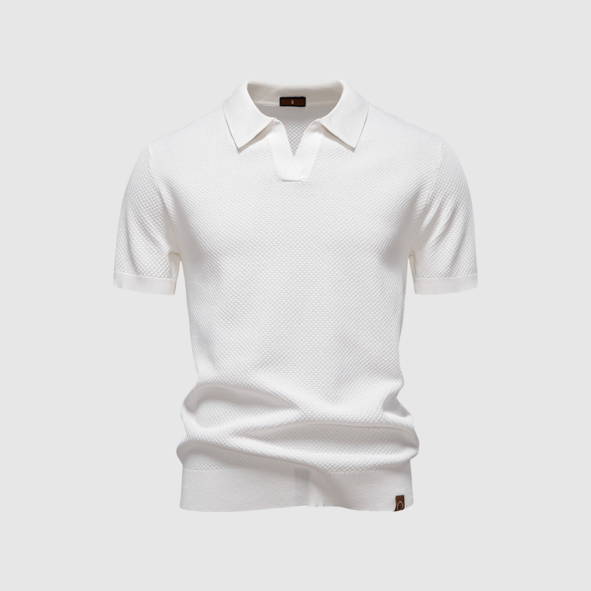 Luboš | Strukturované polo tričko pro elegantní a pohodlný styl