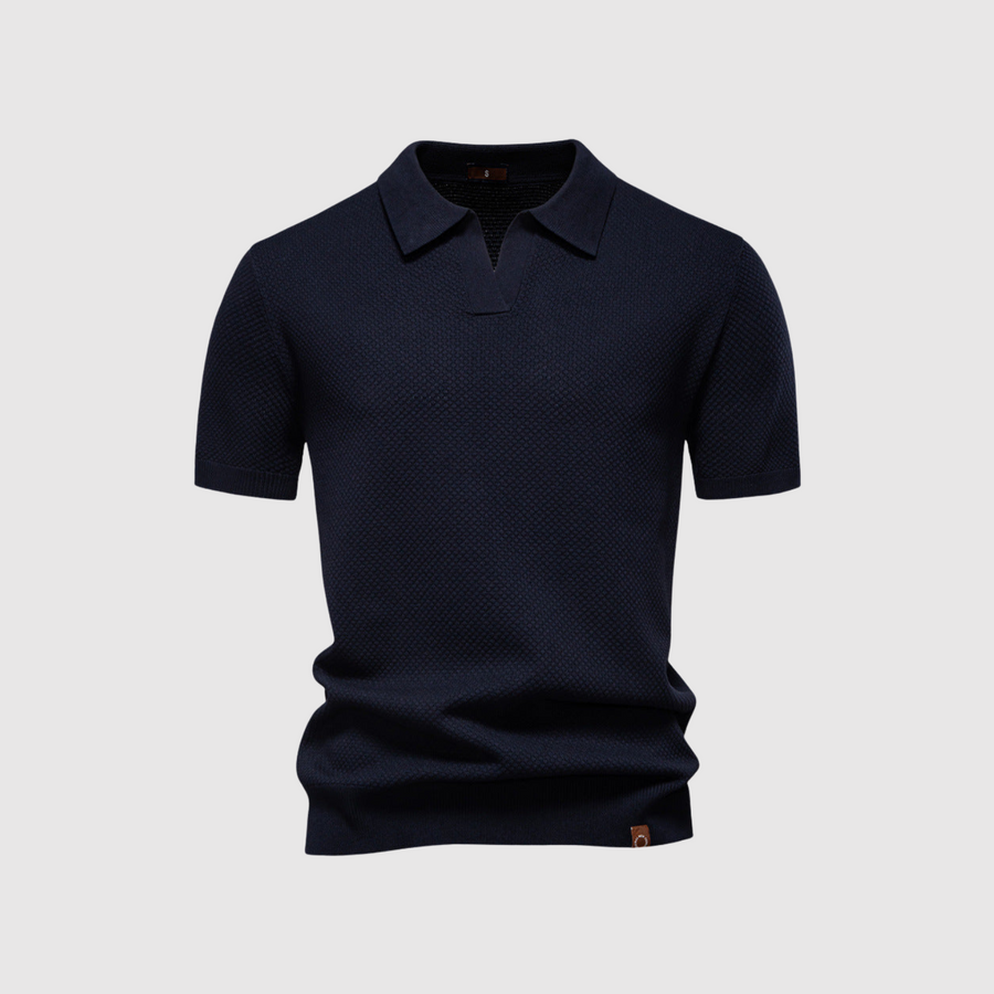 Luboš | Strukturované polo tričko pro elegantní a pohodlný styl