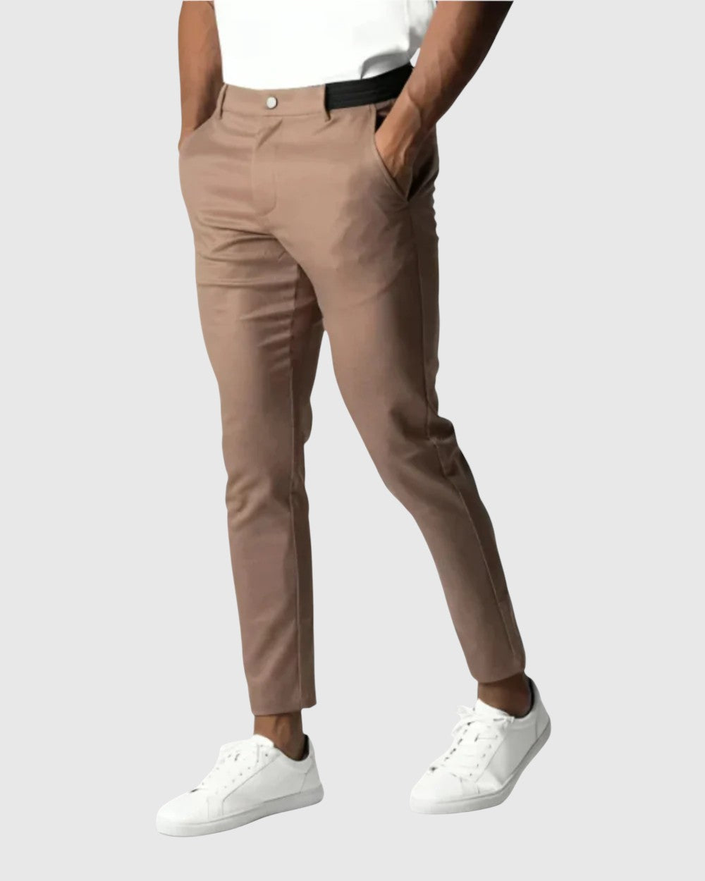 Roman | Kalhoty Elio stretch z bavlny