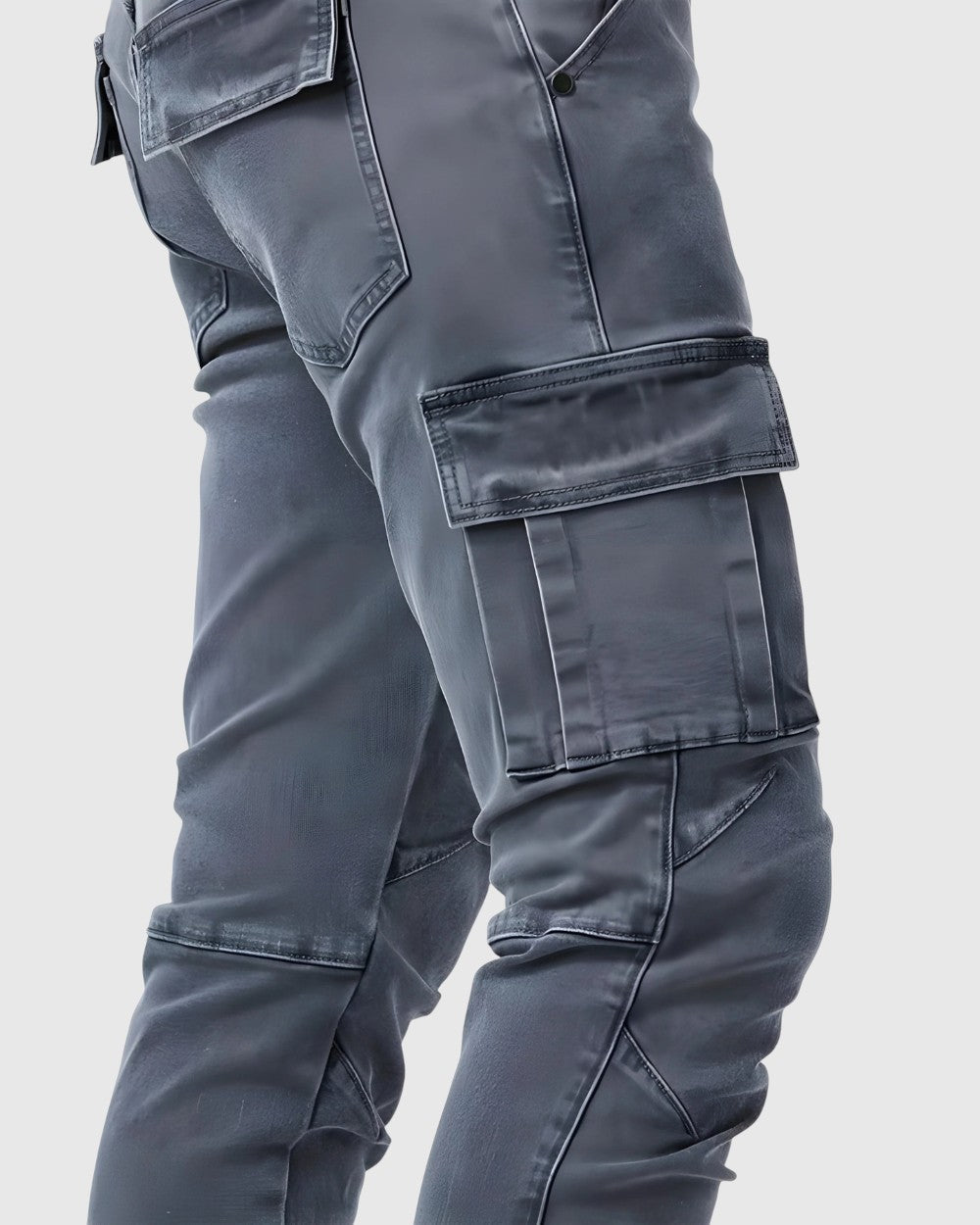 Vasil | Kalhoty Marino cargo stretch