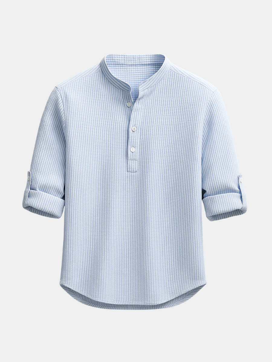Hynek | Klasická lněná košile se stojáčkem